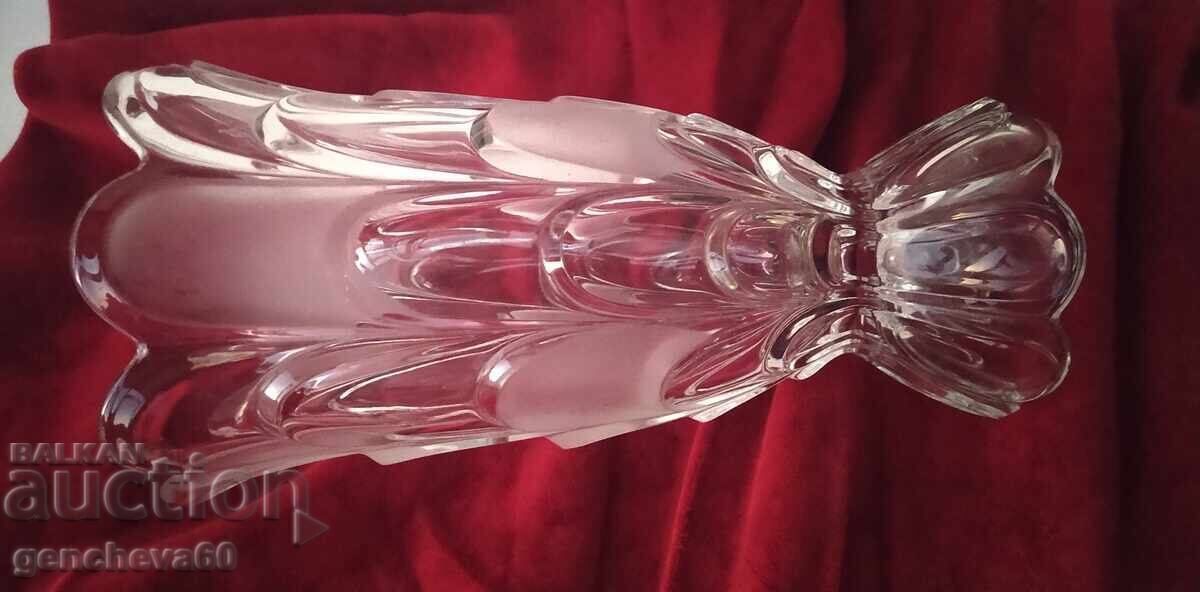Vază retro de cristal Bohemia - 5
