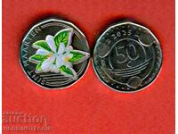 SAINT MARTIN CURACAO & SINT MAARTEN 50 Cent Coin - 2025 UNC