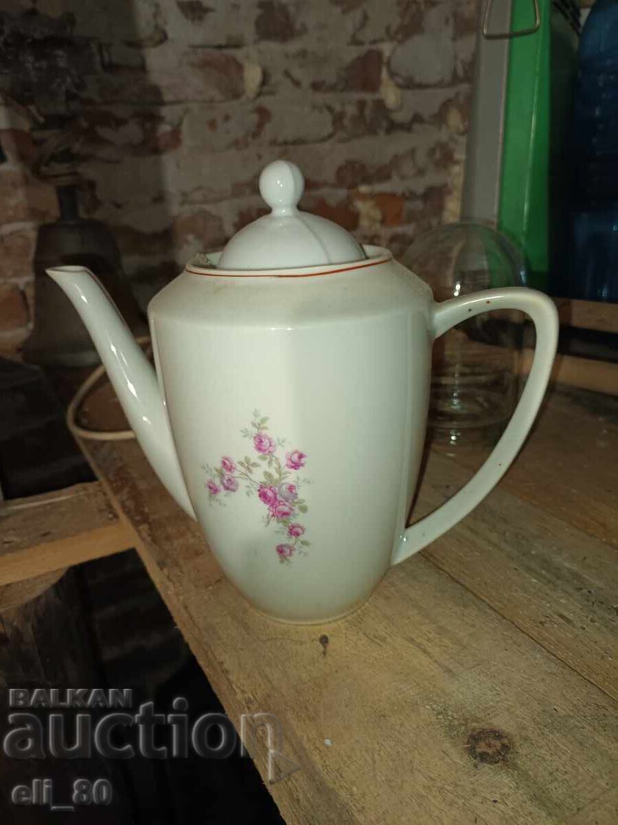 чайник от порцелан голям
