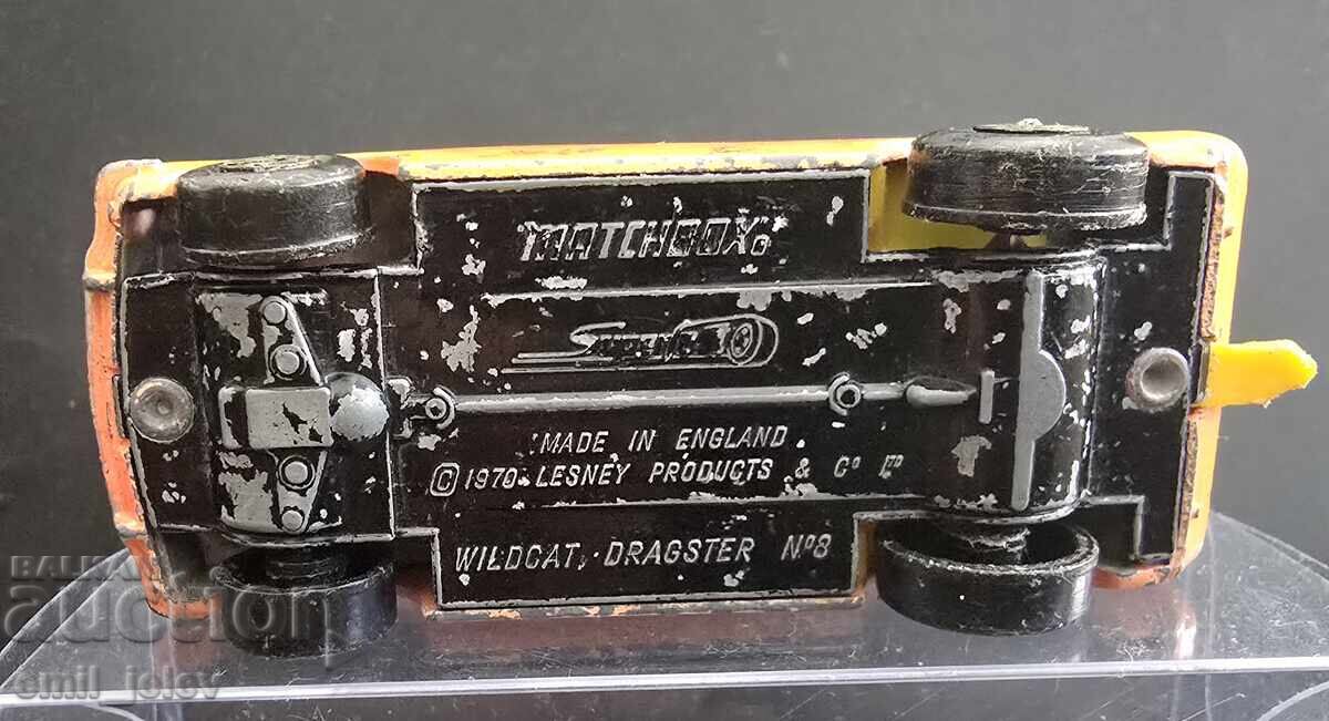LESNEY MATCHBOX superfast-8B Wildcat Dragster 1971-1974 god - 7 LESNEY MATCHBOX superfast-8B Wildcat Dragster 1971-1974 god - 7