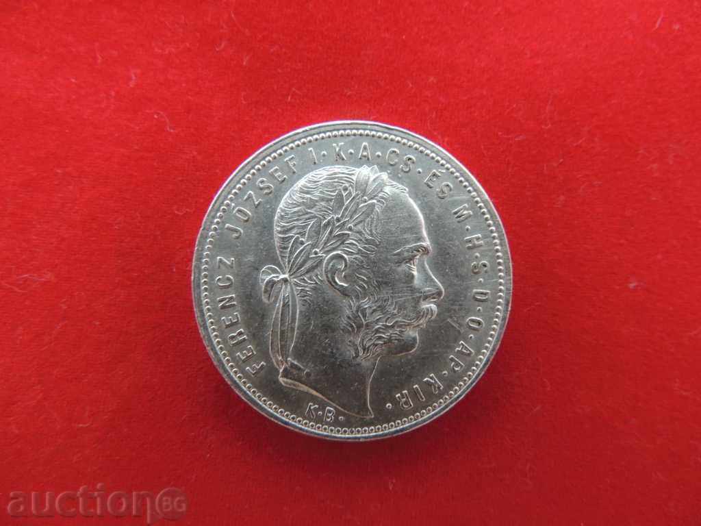 1 forint 1881 Hungary silver with price € 31.67 | 61.94 BGN