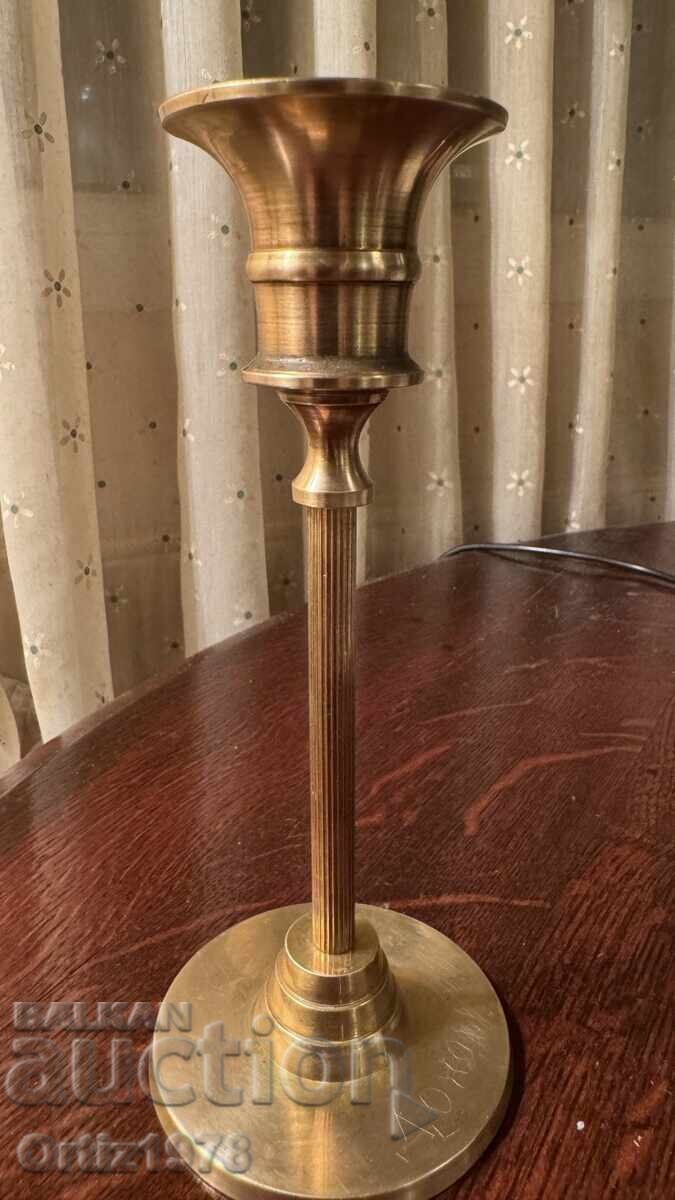 Sfeșnic vintage din bronz