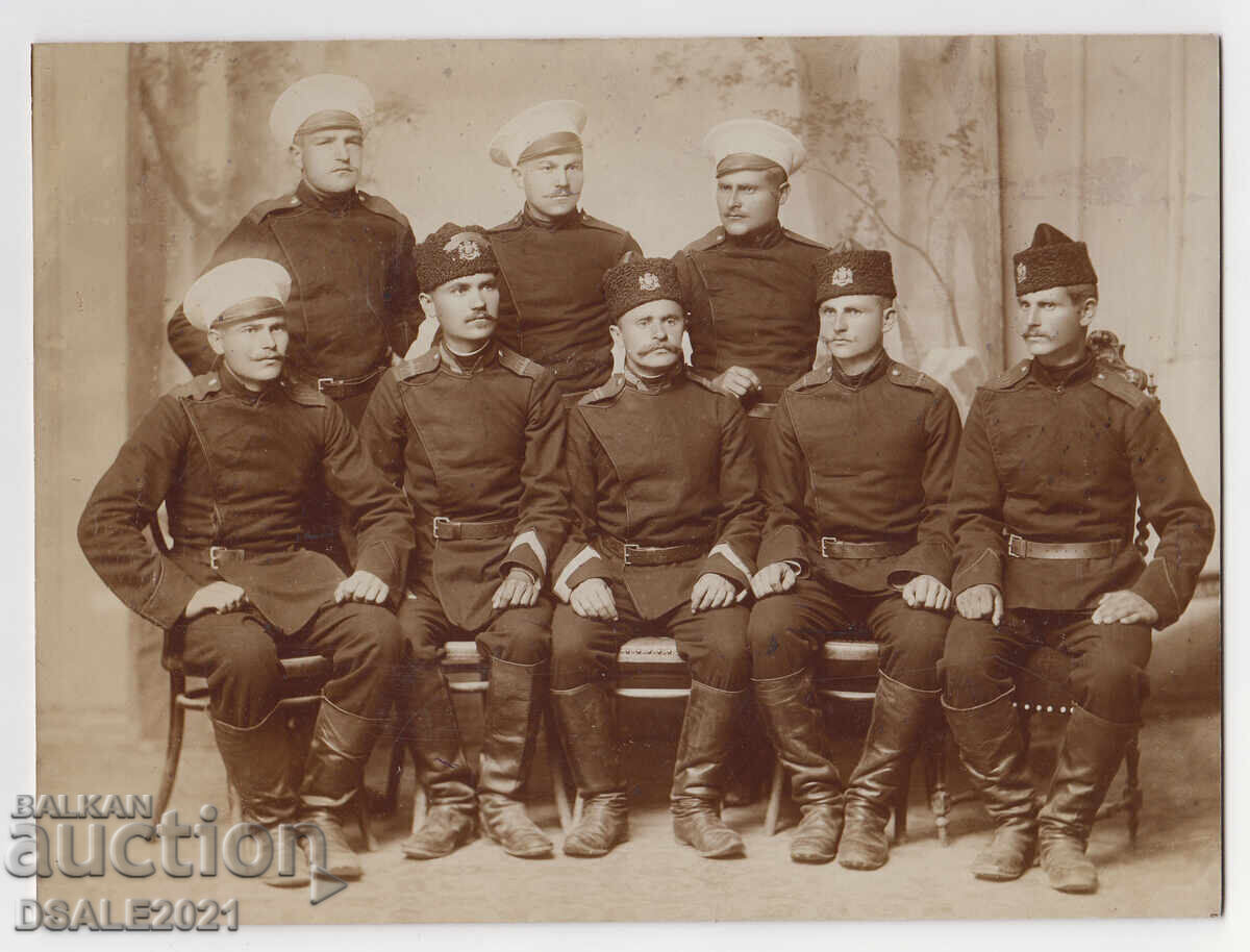 Uniformă de soldat din 1890, Regimentul 18 de infanterie eter, carton