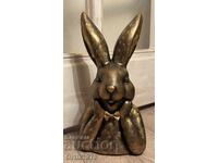 Large Easter Bunny, massive, hand-painted