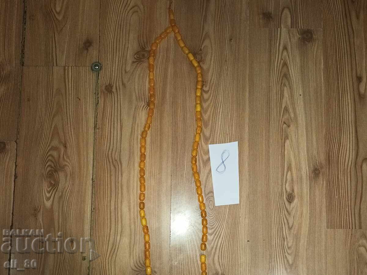 Mătănie mare, lungă de 90 cm, 83 de mărgele