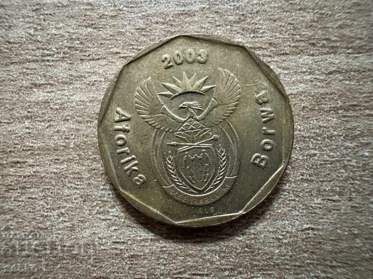 Africa de Sud - 20 cenți (2003) cu preț € 0.20 | 0.39 BGN