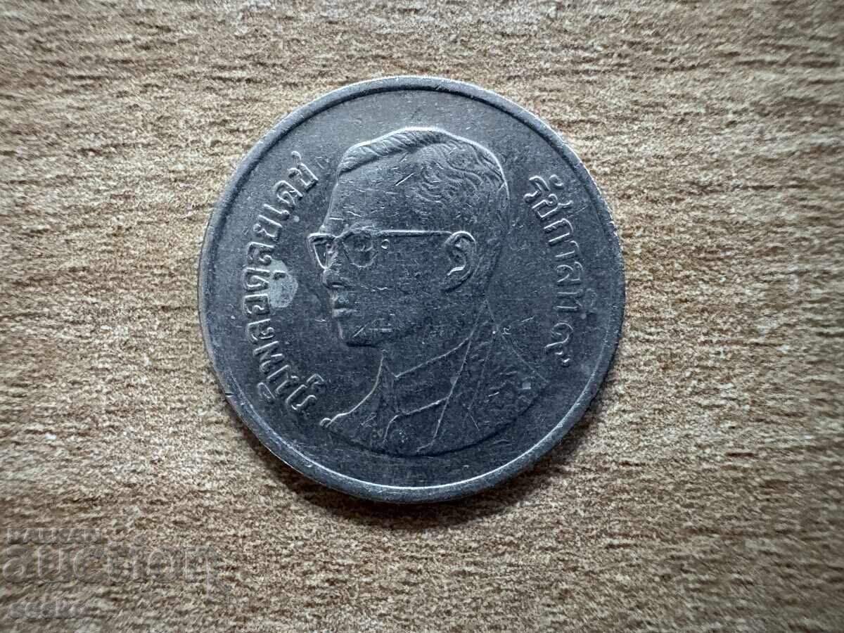 Thailanda - 1 baht (2007) cu preț € 0.15 | 0.29 BGN