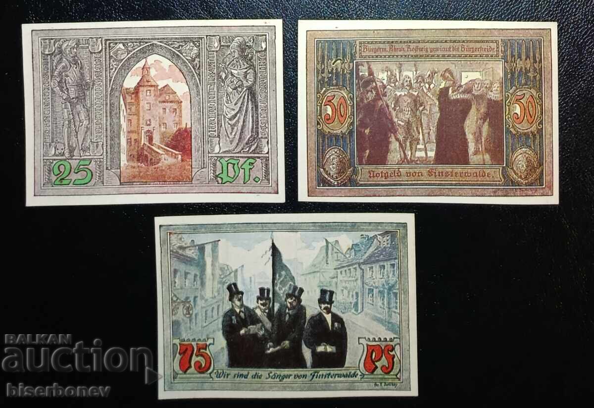 Germania, Germania, lot Finsterwalde 1920-1921, UNC