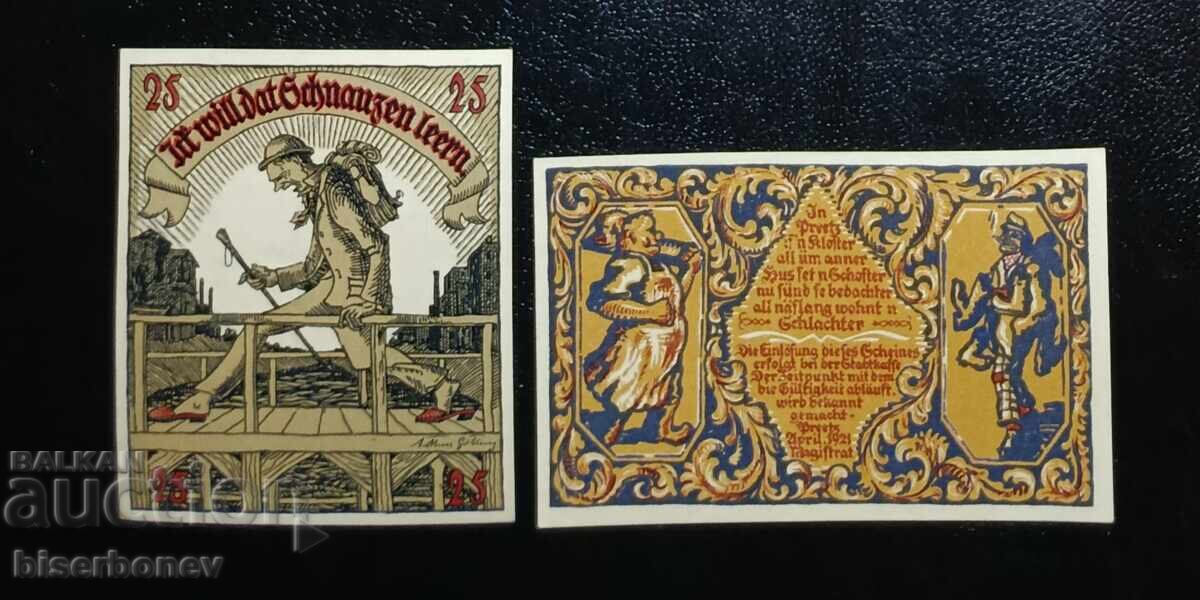 Germania, lot de Pretz, 1920-1921, UNC cu preț € 4.00 | 7.82 BGN