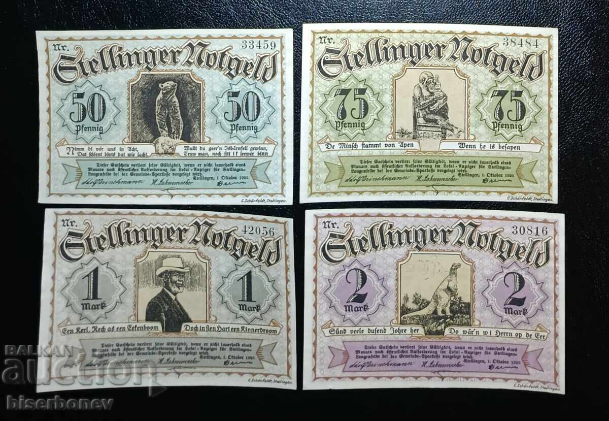 Germania, lot din Stühlingen, 1920-1921, UNC cu preț € 11.50 | 22.49 BGN