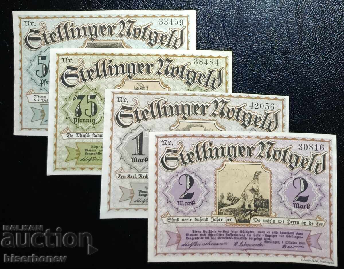 Germania, lot din Stühlingen, 1920-1921, UNC