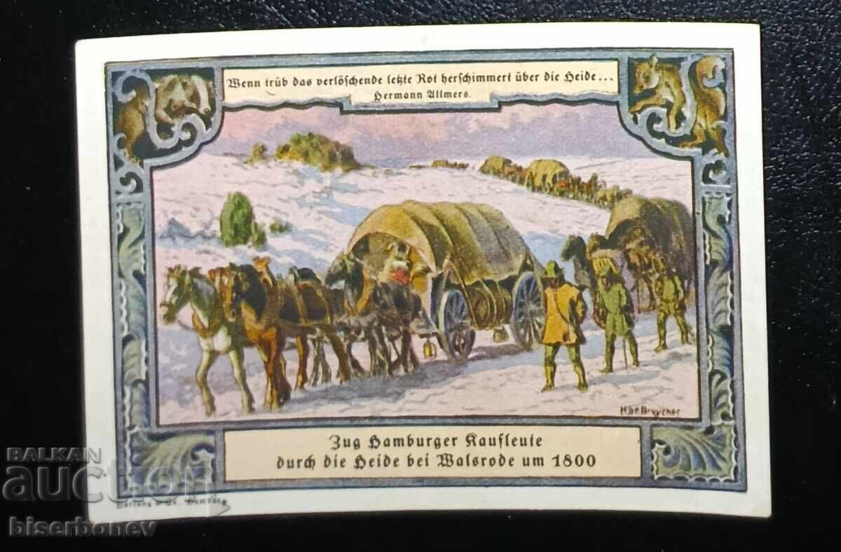 Germany, Germany, 5 x 1 Mark, Walsrode, 1920-1921, UNC - 7 Germany, Germany, 5 x 1 Mark, Walsrode, 1920-1921, UNC - 7