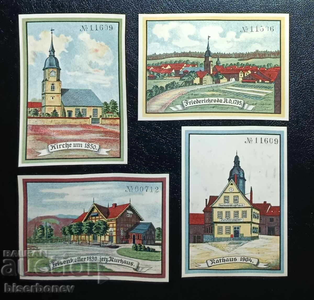 Germania, Germania, 4 x 50 pfennig, 1920-1921, UNC cu preț € 11.00 | 21.51 BGN