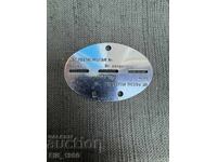 Plăcuță de identificare militară