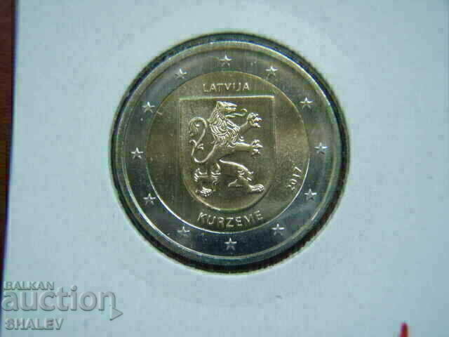 2 euro 2017 Latvia "Kurzeme" (1) /Латвия/ - Unc (2 евро) с цена € 5.90 | 11.54 лв.
