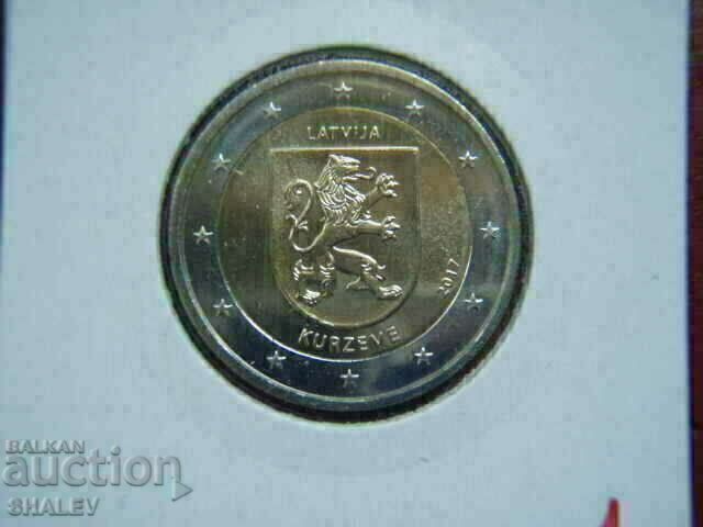 Доставка на 2 euro 2017 Latvia "Kurzeme" (1) /Латвия/ - Unc (2 евро)