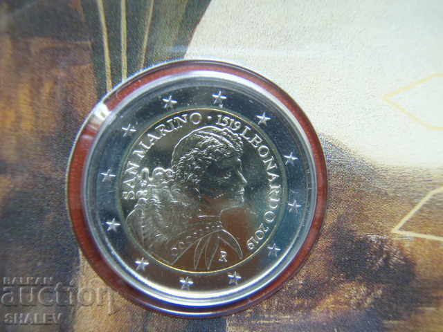 2 euro 2019 San Marino „Leonardo da Vinci” San Marino 2 euro - 5