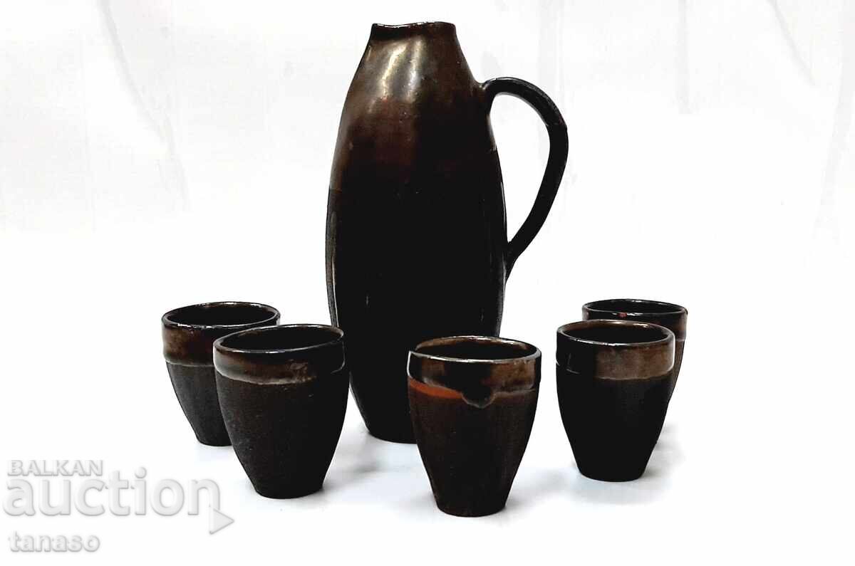 Serviciu coniac din ceramică (1.2) cu preț € 15.00 | 29.34 BGN