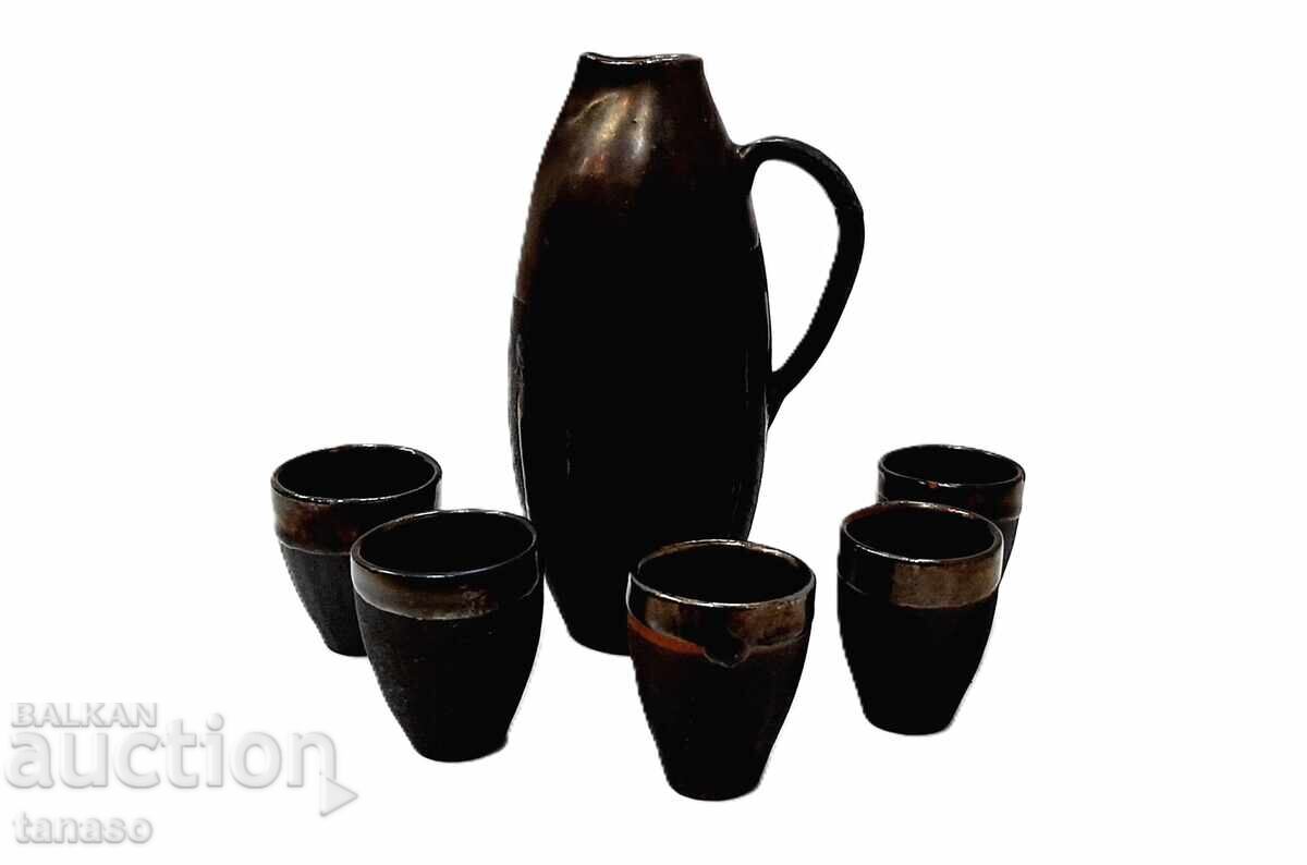 Serviciu coniac din ceramică (1.2)