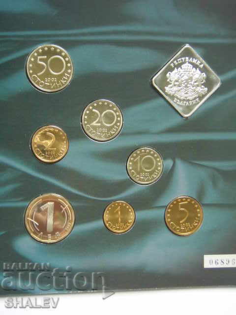 Auction  Complete collection of coins 2002 year matte-gloss (set 2002)!