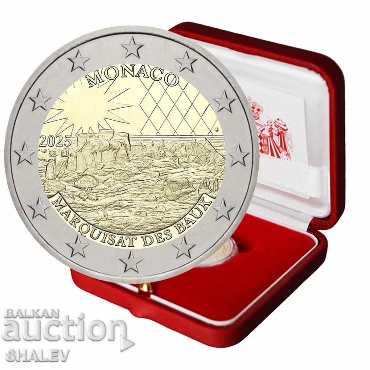 2 Euro 2025 Monaco "Marquiz des Baux" - Proof - 5