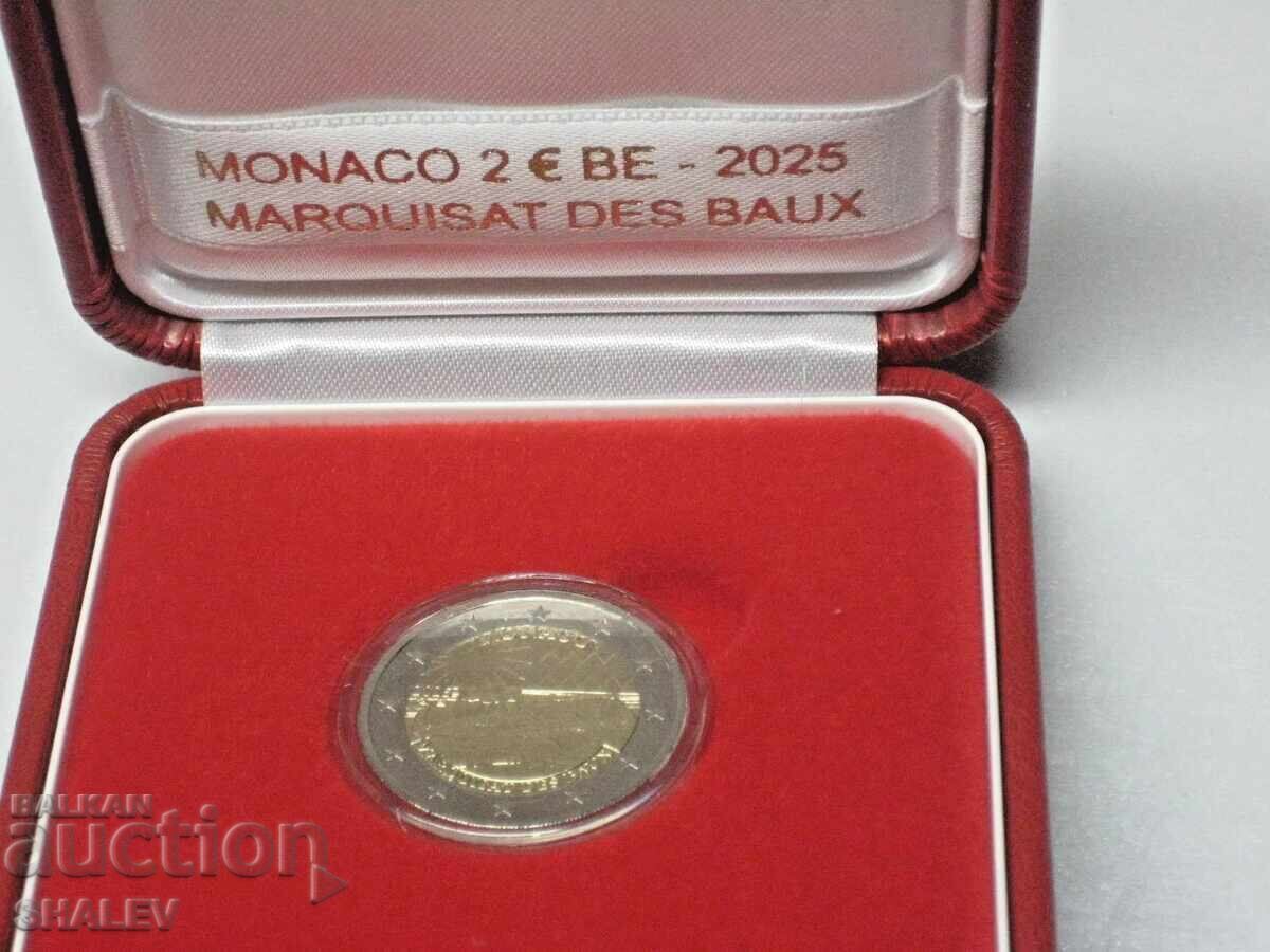 2 Euro 2025 Monaco "Marquiz des Baux" - Proof - 7