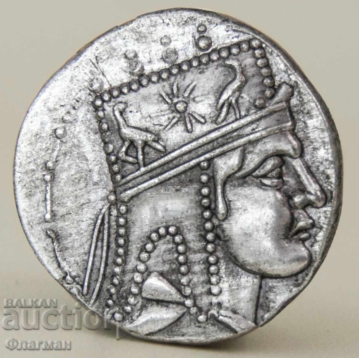 Drachma of Tigranes II the Great, 95 - 56 BC - REPLICA Drachma of Tigranes II the Great, 95 - 56 BC - REPLICA