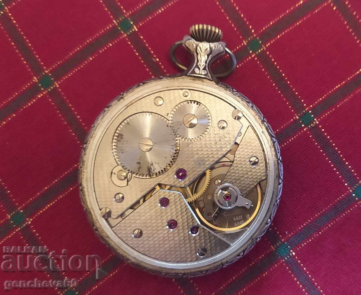 Ceas de buzunar elvețian WILHELM - 17 JEWELS cu preț € 60.00 | 117.35 BGN Ceas de buzunar elvețian WILHELM - 17 JEWELS cu preț € 60.00 | 117.35 BGN
