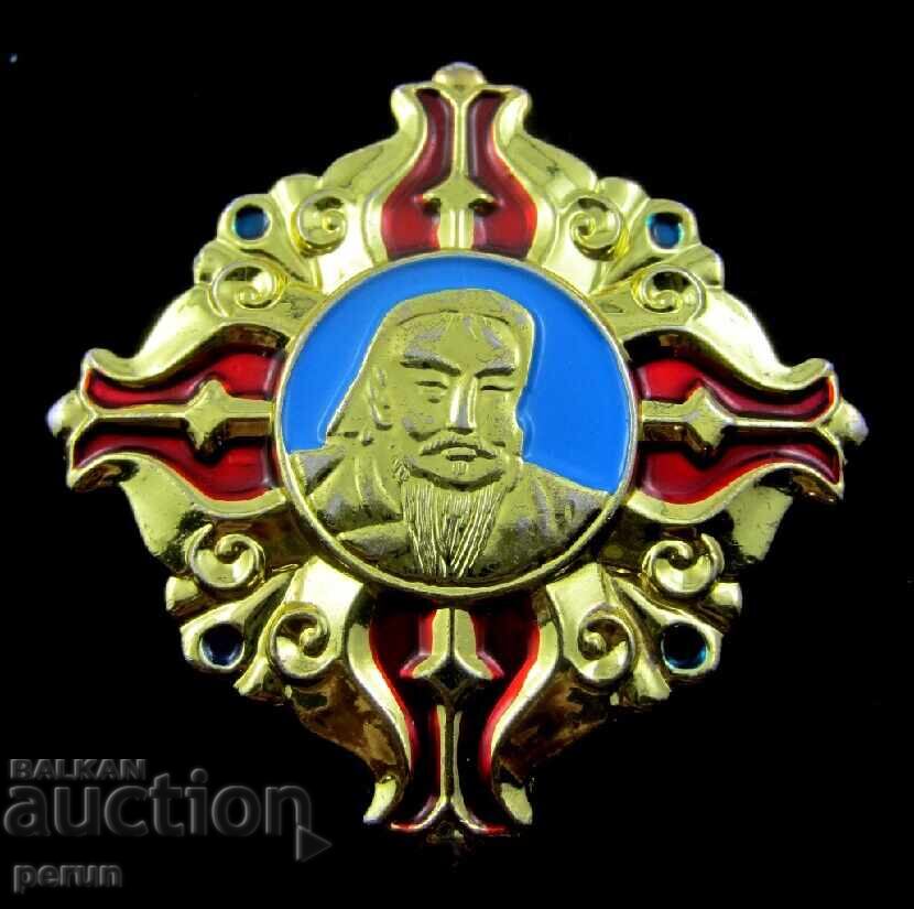 SEMNE MONGOLEZE MEDALIE-CHINGHIS KHAN-800g. IMPERIUL MONGOLEZ