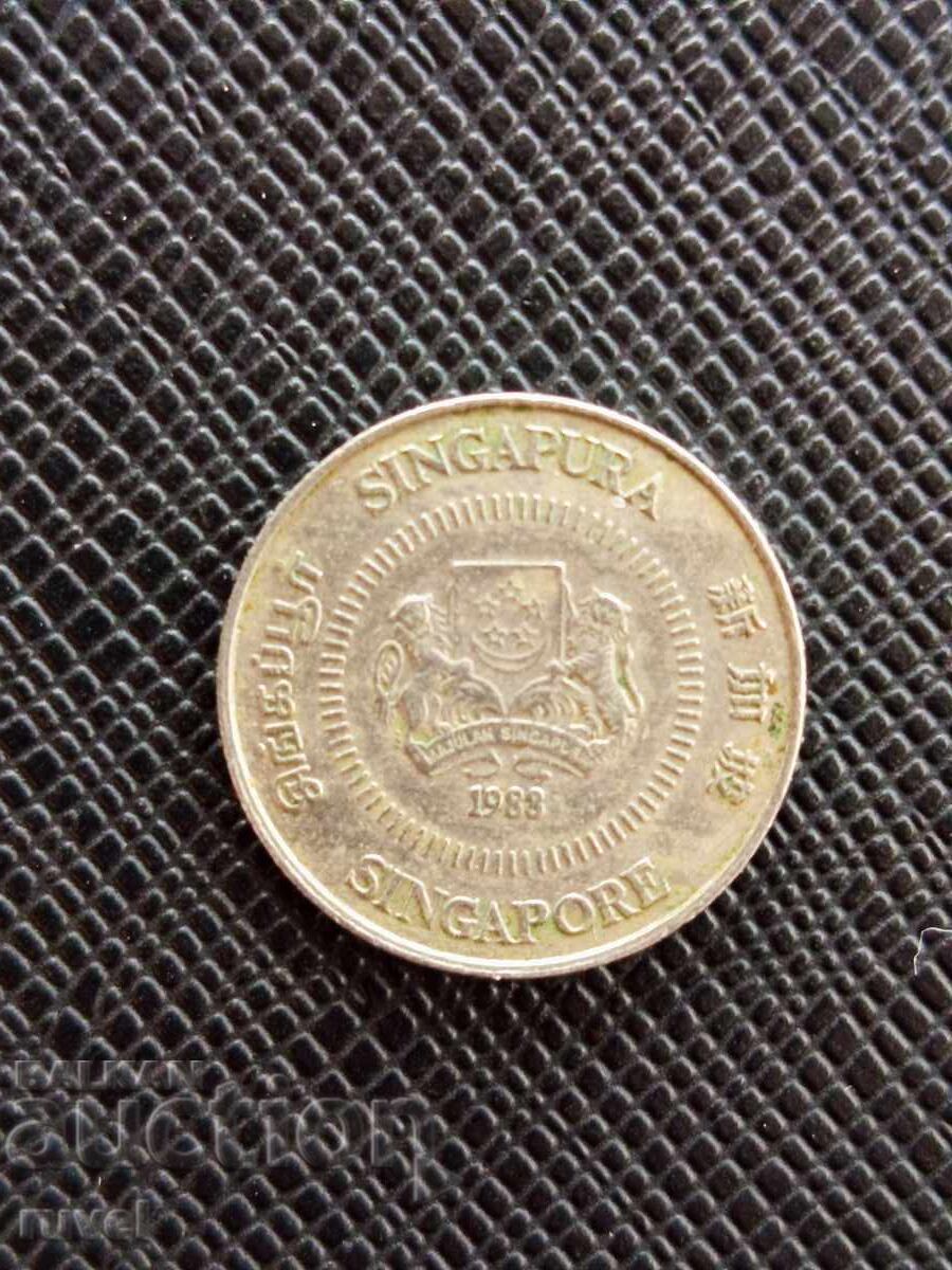 Сингапур 10 цента, 1988 г. с цена € 0.20 | 0.39 лв. Сингапур 10 цента, 1988 г. с цена € 0.20 | 0.39 лв.