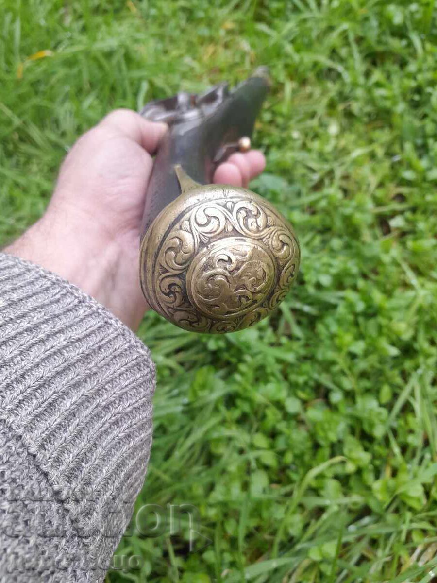 46см Хайдушки Османски Балкански Кремъчен пищов механизъм ОК с цена € 551.07 | 1077.80 лв.