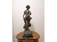 Figurină franceză superbă din bronz