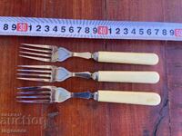 FORK ORNAMENTS ANTIQUE - 3 PIECES