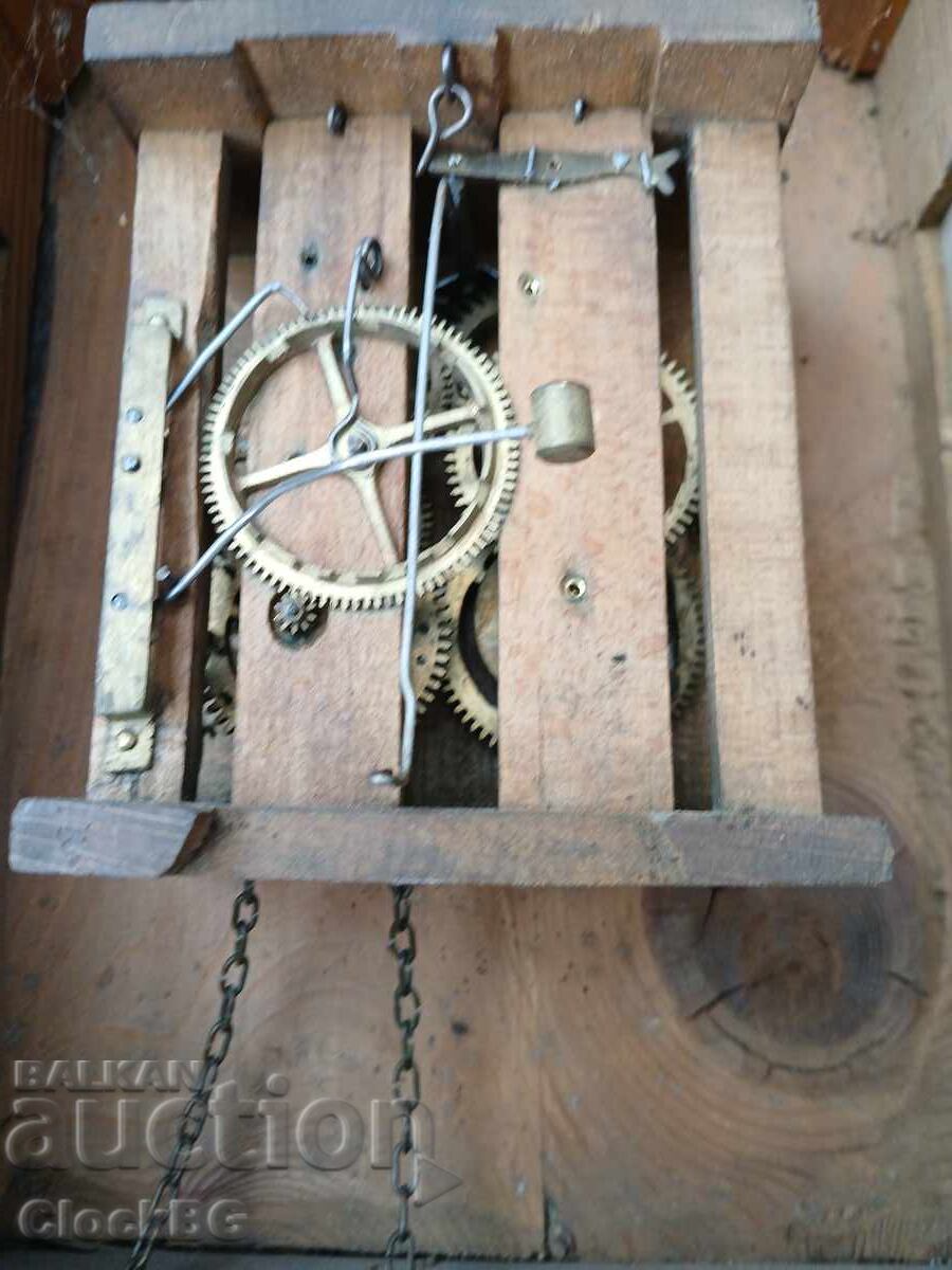 Licitație CEAS DE PERETE ANTIC GERMAN (Black Forest) Licitație CEAS DE PERETE ANTIC GERMAN (Black Forest)