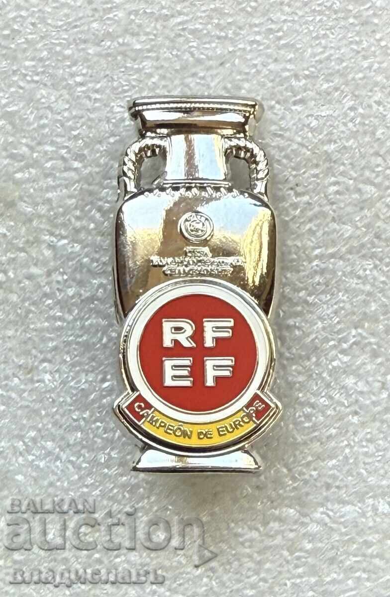 Emblemă SPANIA Campion European la Fotbal