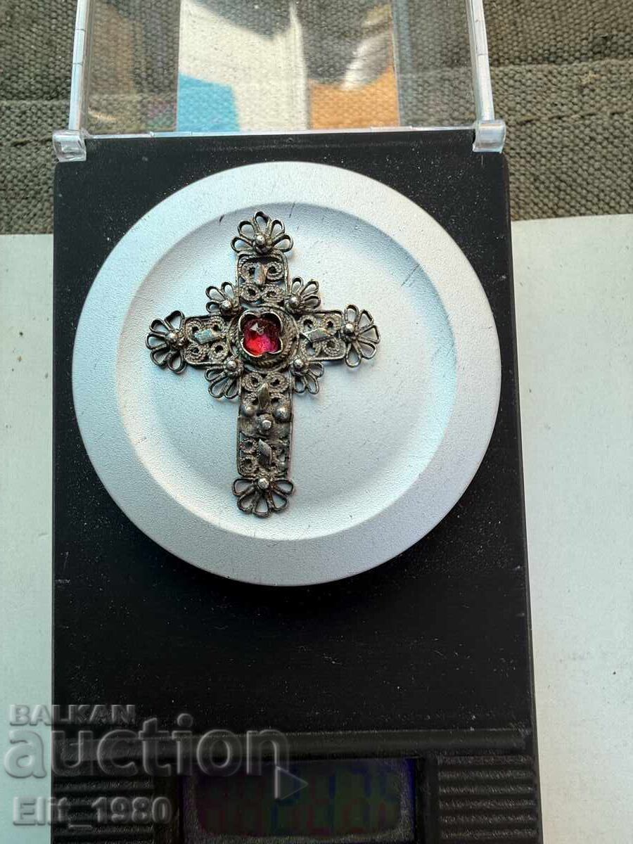 Crucea de argint renascentista Crucea de argint renascentista