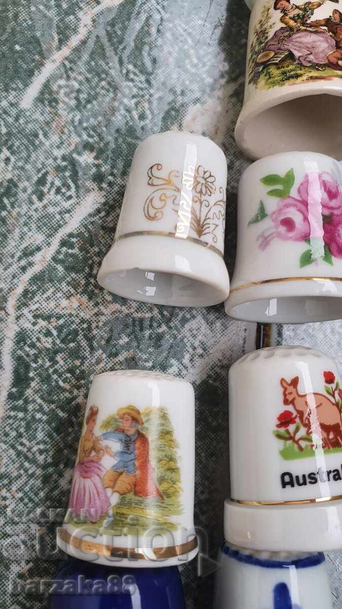 12 buc. Degetare din porțelan - 5