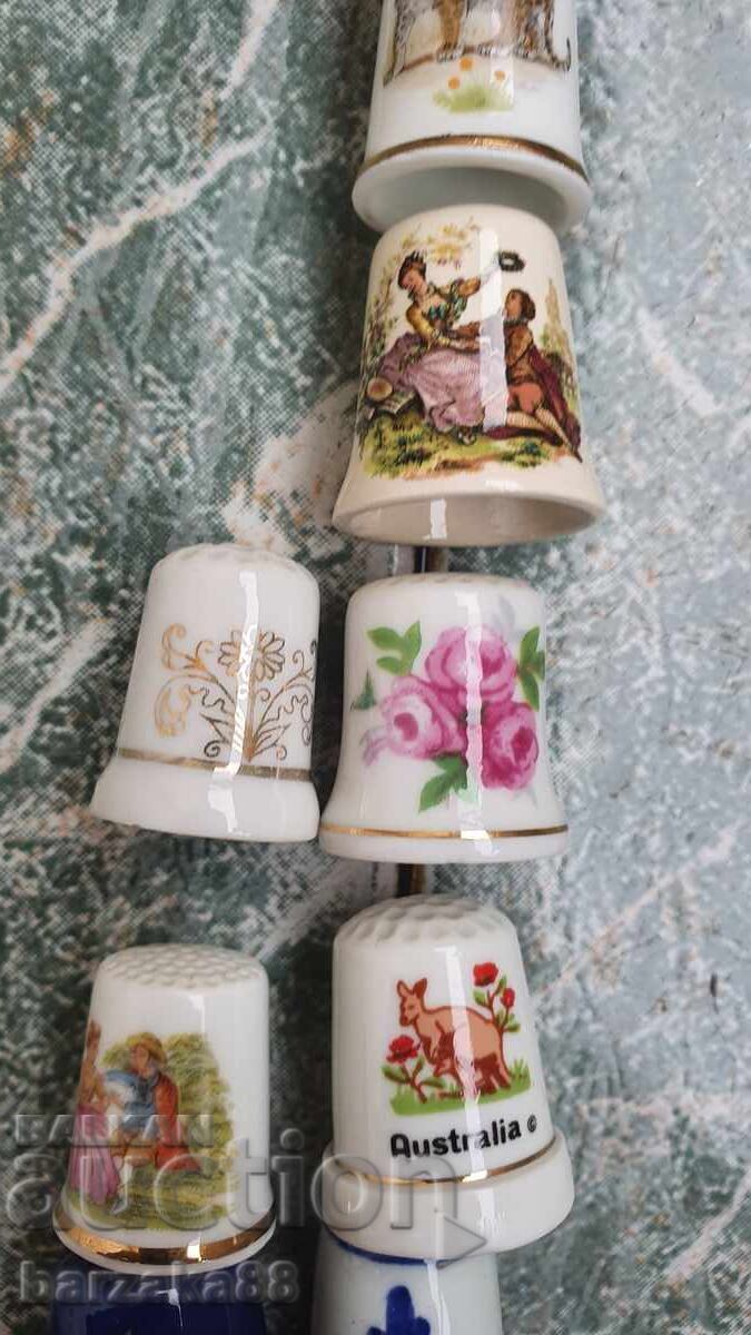 12 buc. Degetare din porțelan - 6