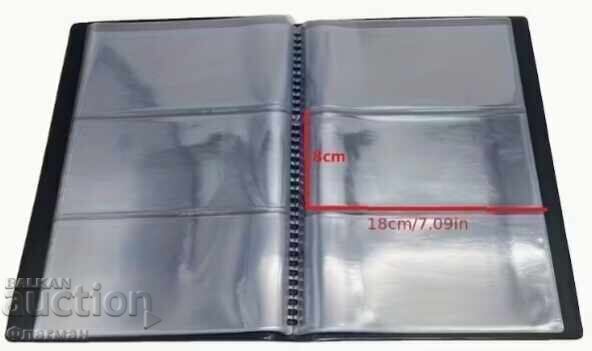 Licitație Clasor-Album pentru 30 de bancnote cu dimensiuni 28,5 cm./20 cm