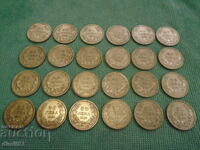 coins 50 lv 1930 silver 24 pcs