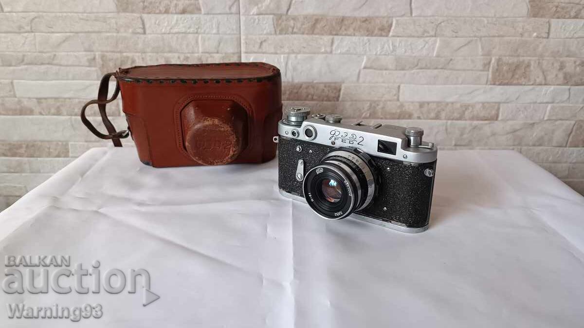 Aparat foto mecanic vechi FED 2 / FED 2 - Antichitate - 7