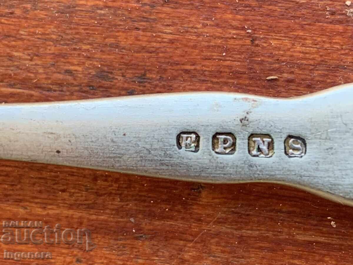 FURCULIȚĂ ARGINTATĂ VECHE, MARCATĂ - 6