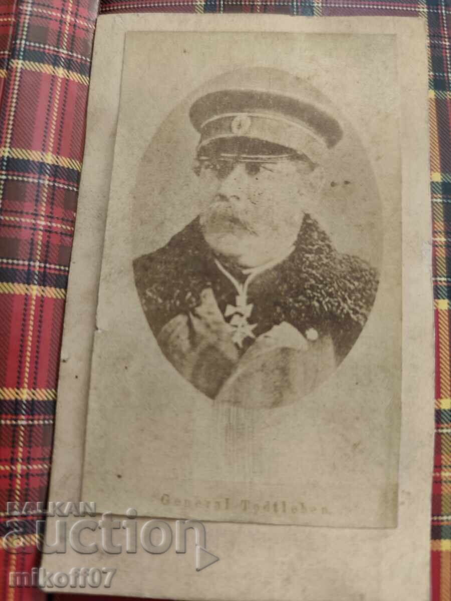 Hermann Leon General Totleben Photo Card