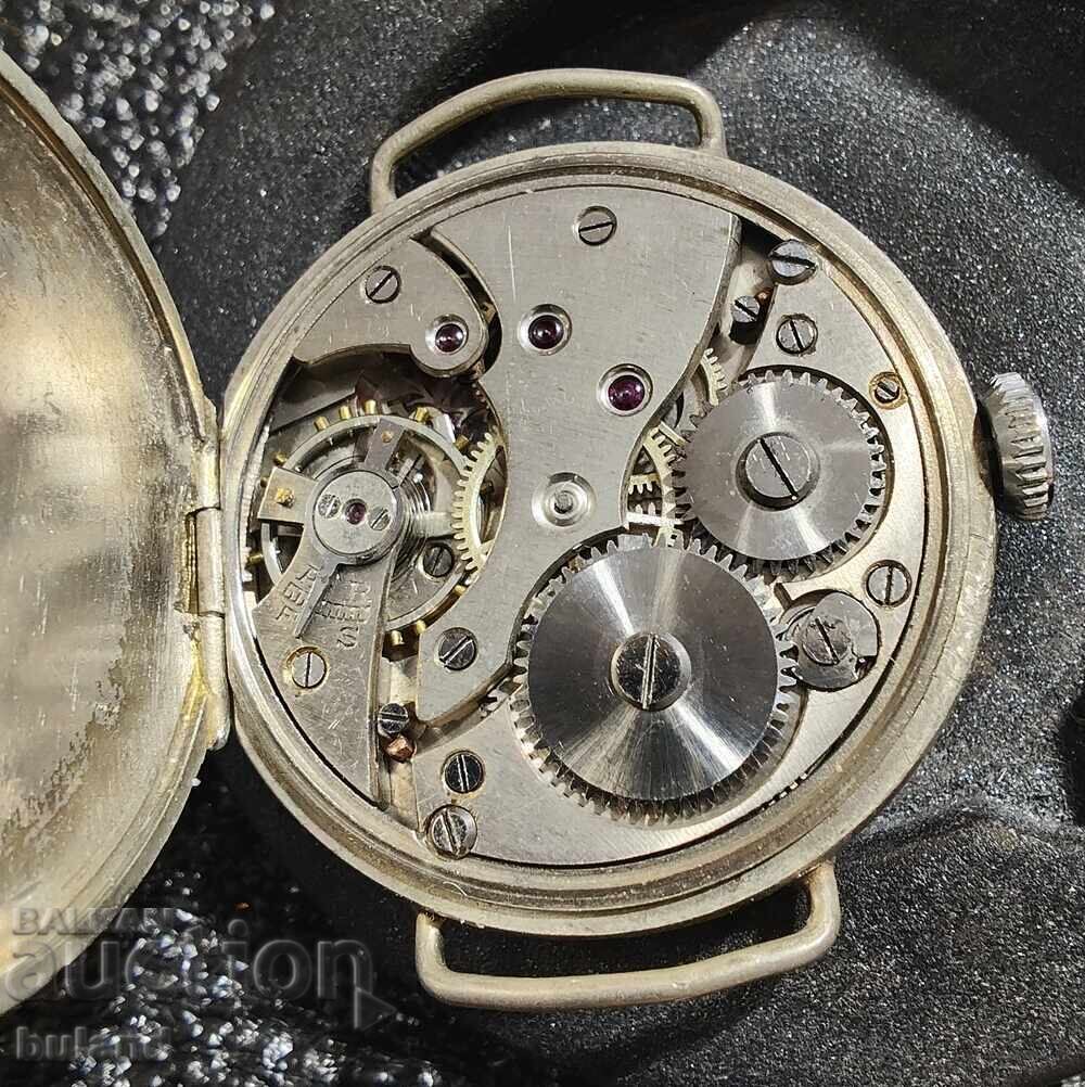 Ceas de tranșee sovietic foarte rar Gostrest Tochmeh anii 1920 - 6