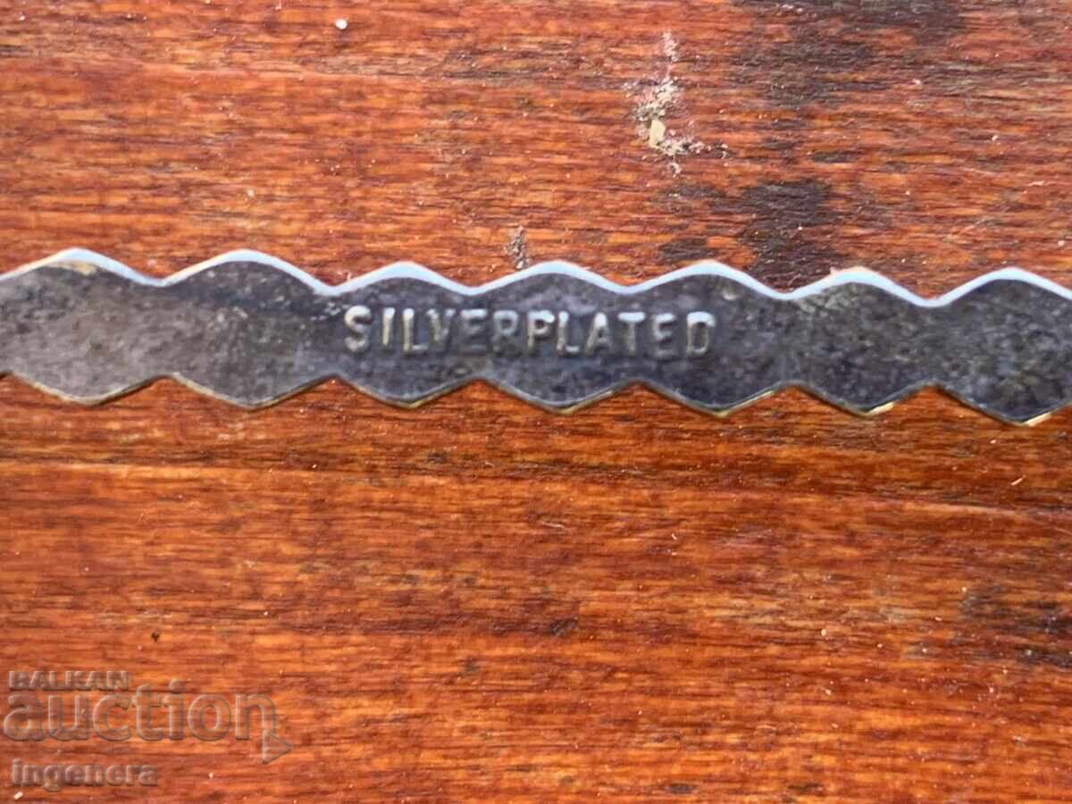 Licitație LINGURIȚĂ LINGURIȚĂ ARGINTATĂ EMAILATĂ MARCATA Licitație LINGURIȚĂ LINGURIȚĂ ARGINTATĂ EMAILATĂ MARCATA