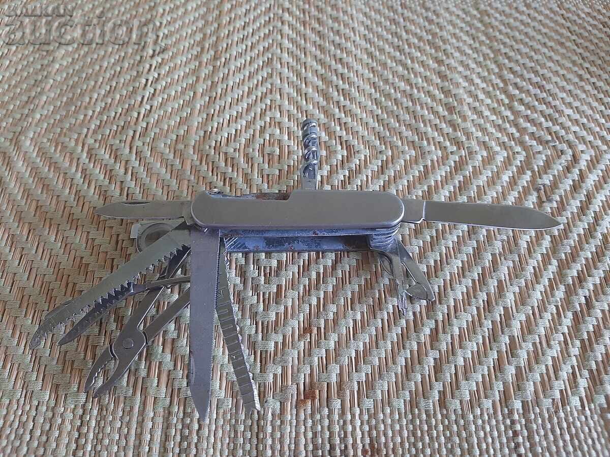 Briceag multifuncțional, cuțit cu lamă - 5