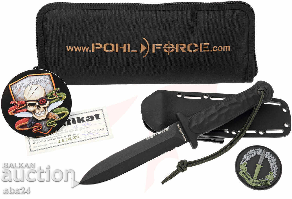 Pohl Force Romeo One Survival cu lamă fixă