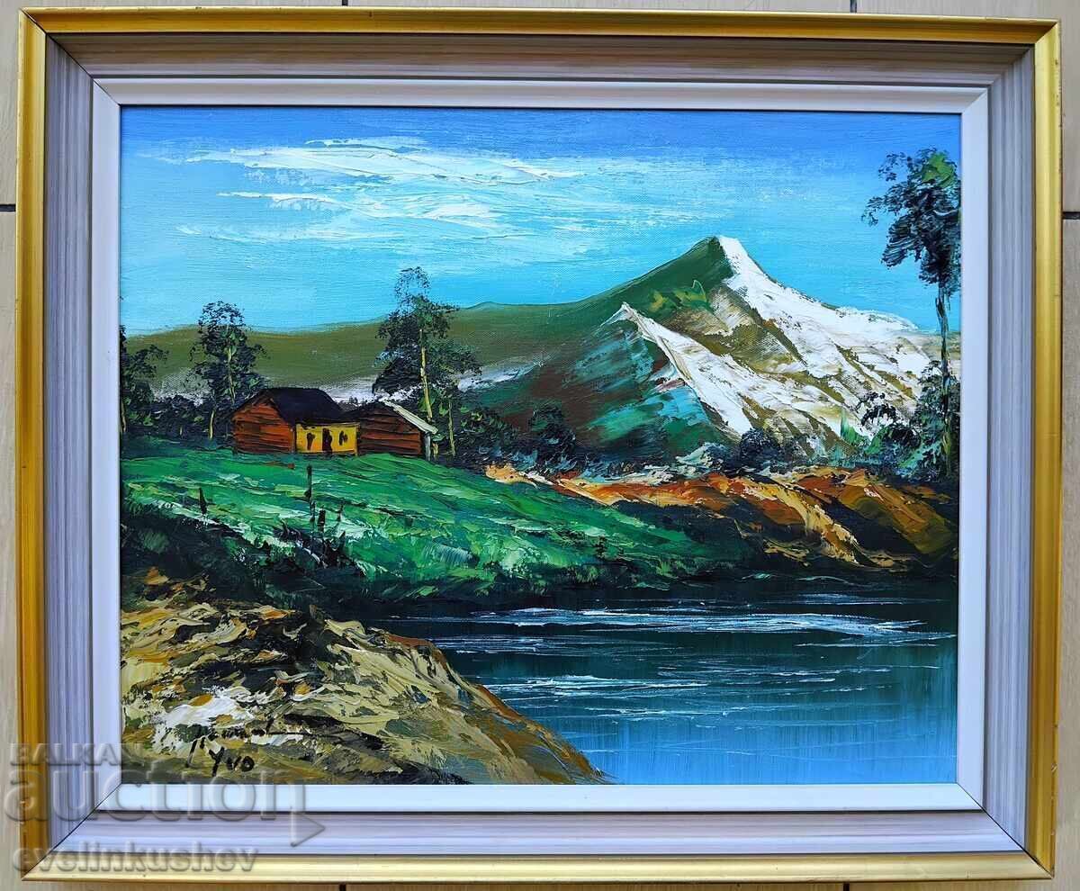Oil painting painted with oil paints on canvas - 5
