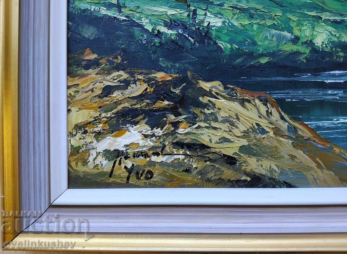 Oil painting painted with oil paints on canvas - 6