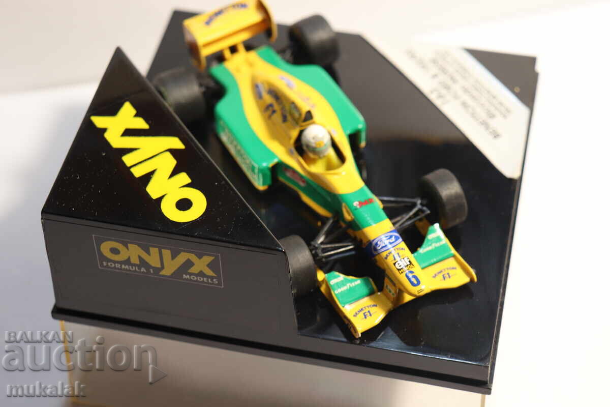 1:43 ONYX BENETON FORD RICARDO PATRESE BOLID FORMULA - 7
